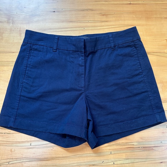 JCrew 4" Stretch Chino Short Navy Size 4 - Picture 5 of 7